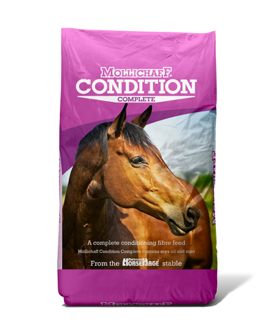 Mollichaff Condition Complete high-fibre equine feed bag
