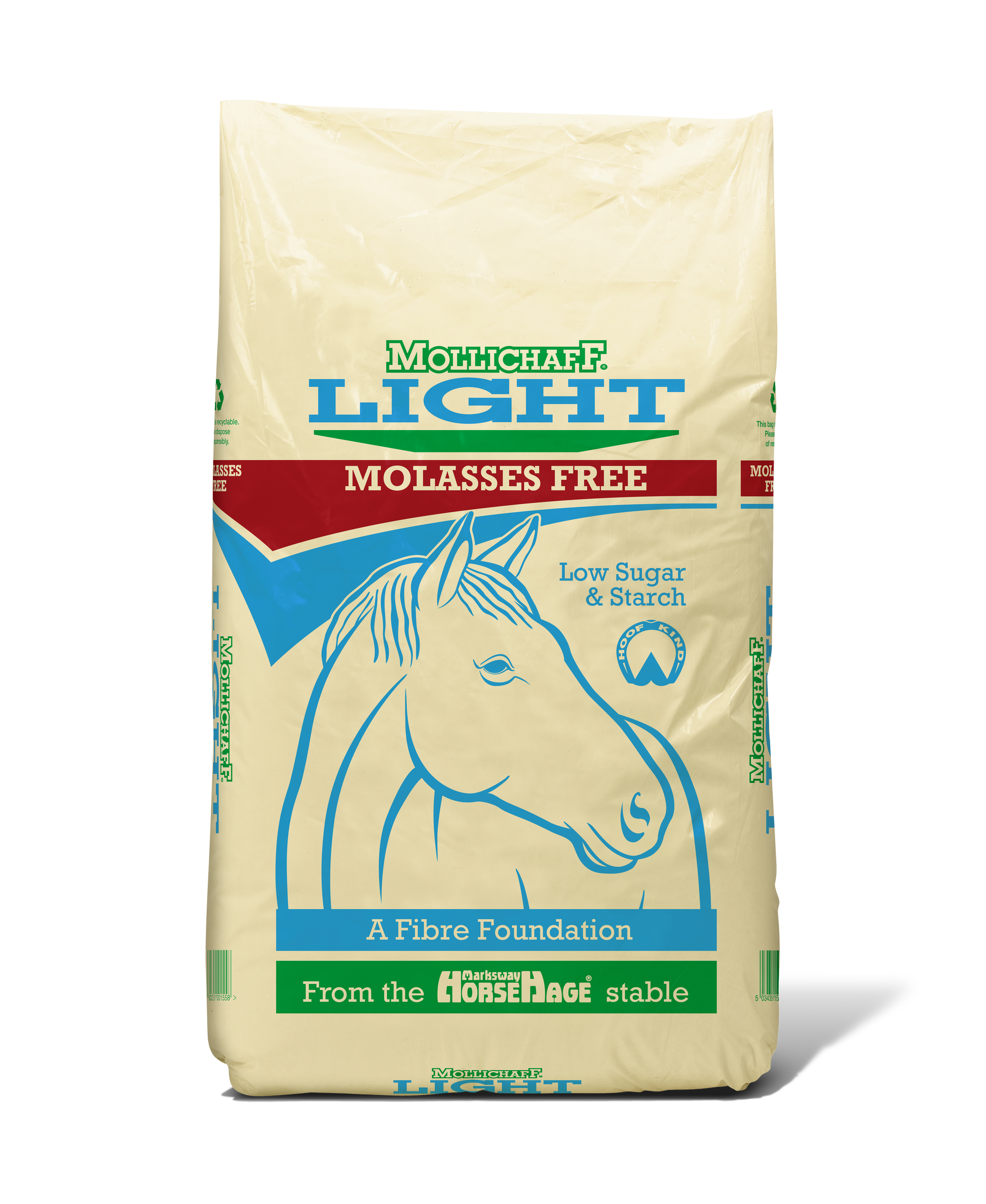 Molasses free low calorie chaff for laminitis-prone horses