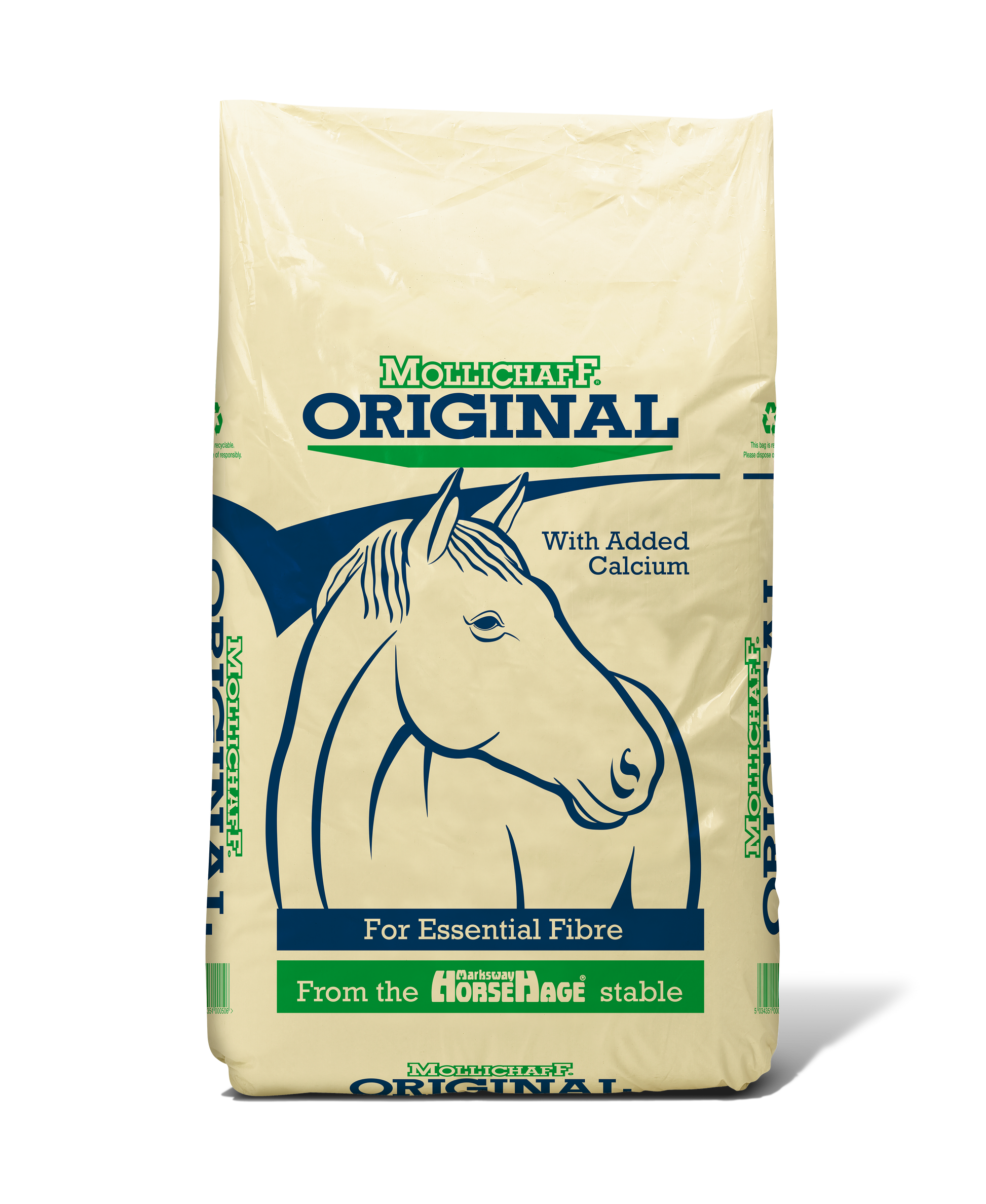 Mollichaff Original straw chaff with light molasses dressing