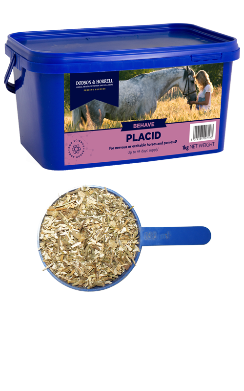 Dodson & Horrell Placid herbal calmer supplement tub