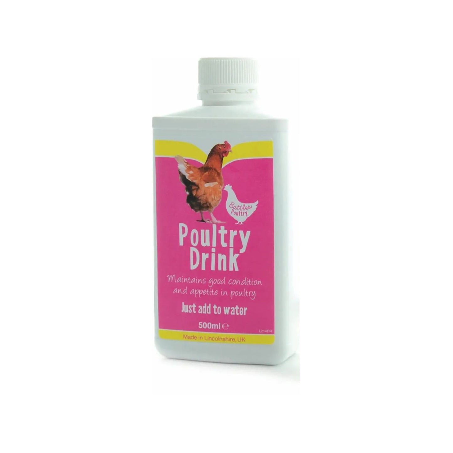 500ml botlle of Batlles Poultry Drink