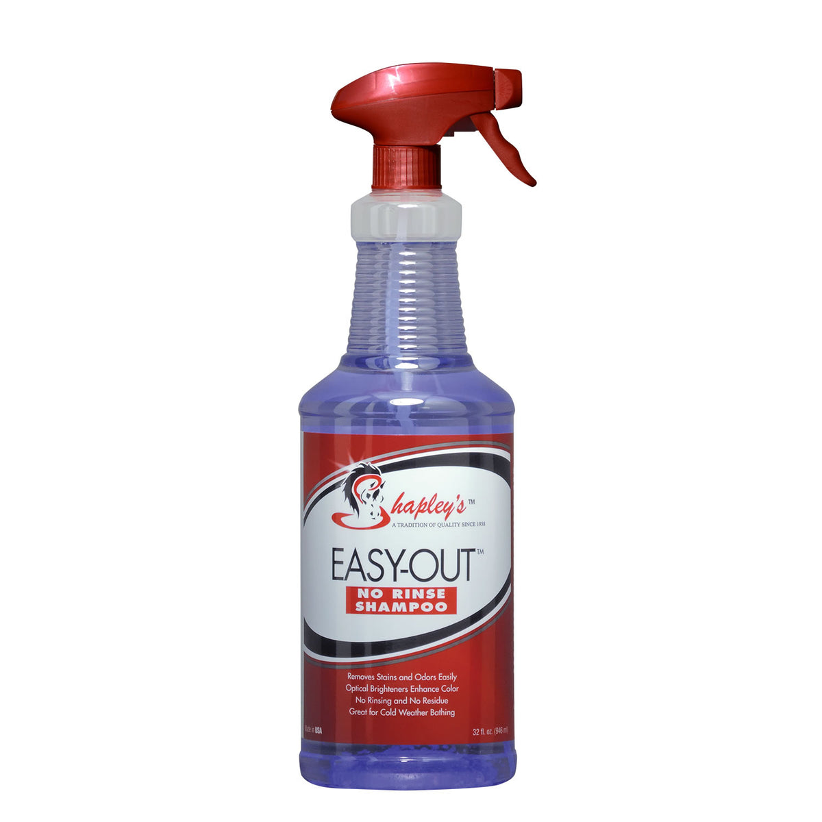 Shapley’s Easy-Out No Rinse Shampoo bottle 32oz
