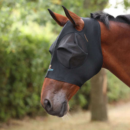 FlyGuard Pro Stretch Fly Mask With Ear Holes