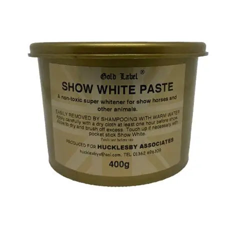 Gold Label Show White Paste