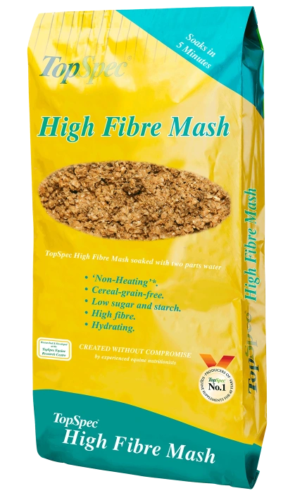 Bag of TopSpec High Fibre Mash