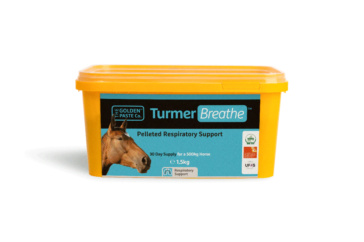 Golden Paste TurmerBreathe pellets 1.5kg horse respiratory supplement