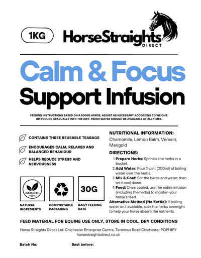 Calm & Focus Infusion (Reusable Teabags)