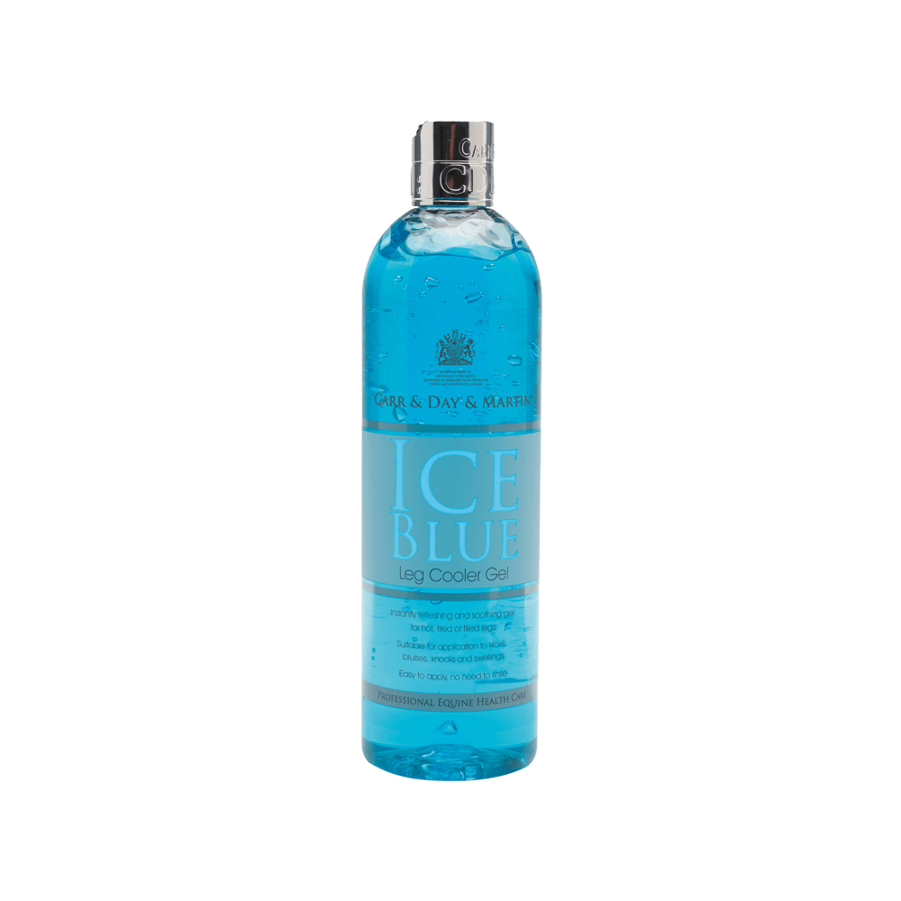 Carr and Day and Martin Ice Blue Leg Cooler gel bottle