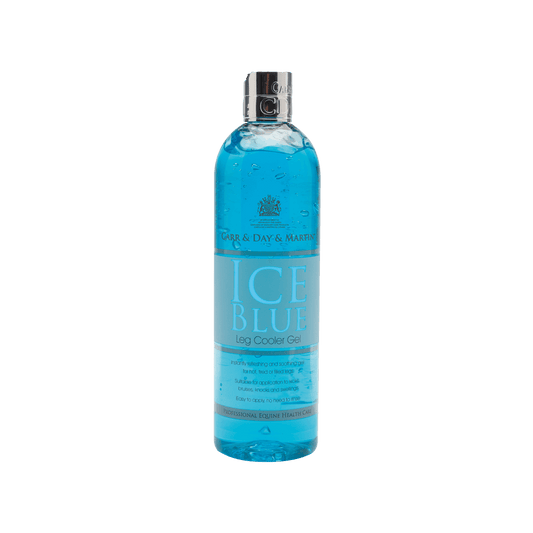 Carr and Day and Martin Ice Blue Leg Cooler gel bottle