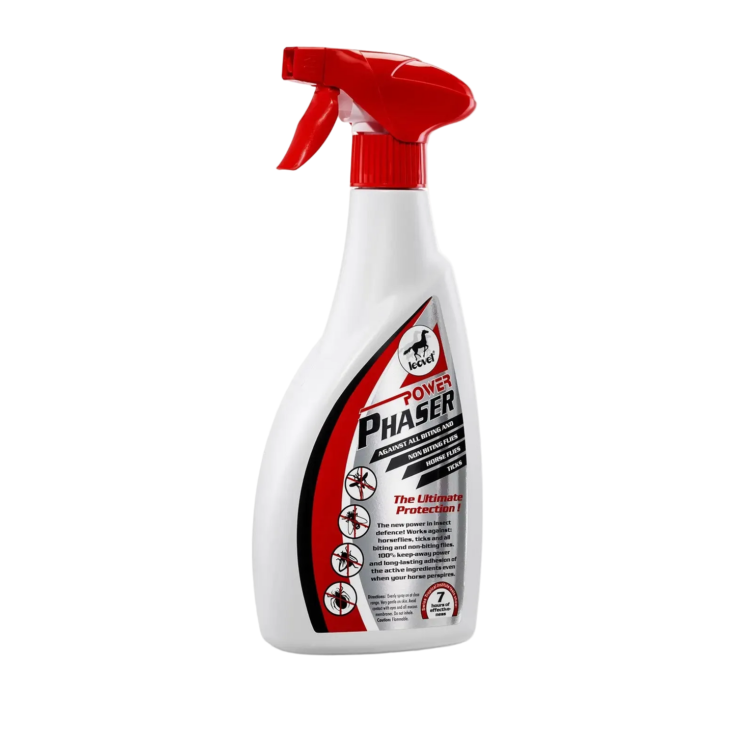 Spray bottle labeled 'Power Phaser' on a white background