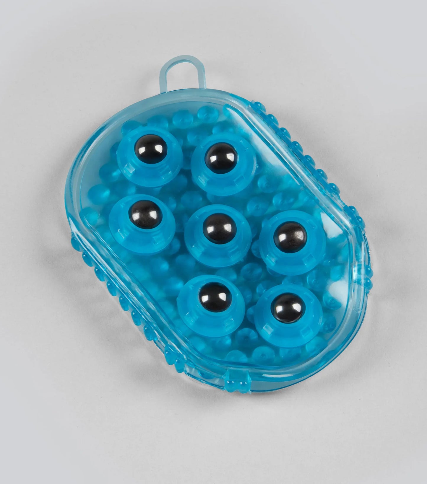 Premier Equine Magnetic Horse Massage Mitt peacock blue