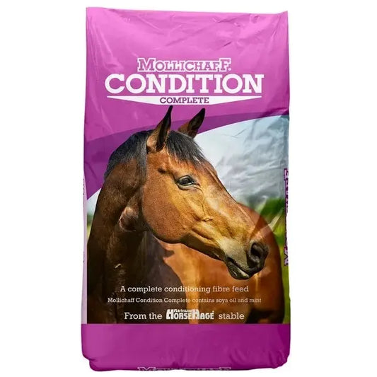 Mollichaff Condition Complete high-fibre equine feed bag