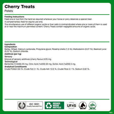 NAF Cherry Treats ingredients