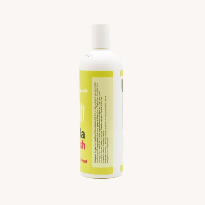 NAF Off Citronella Wash bottle for horses directions