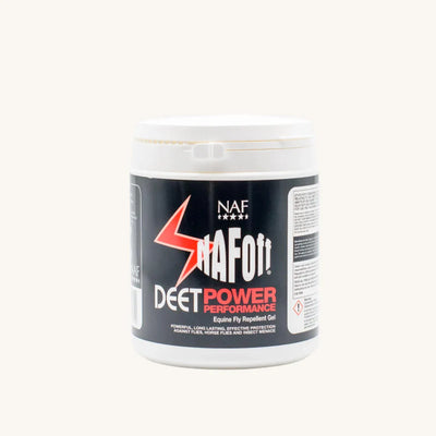 NAF Off DEET Power Performance Gel — Maximum Strength Fly Repellent for Horses