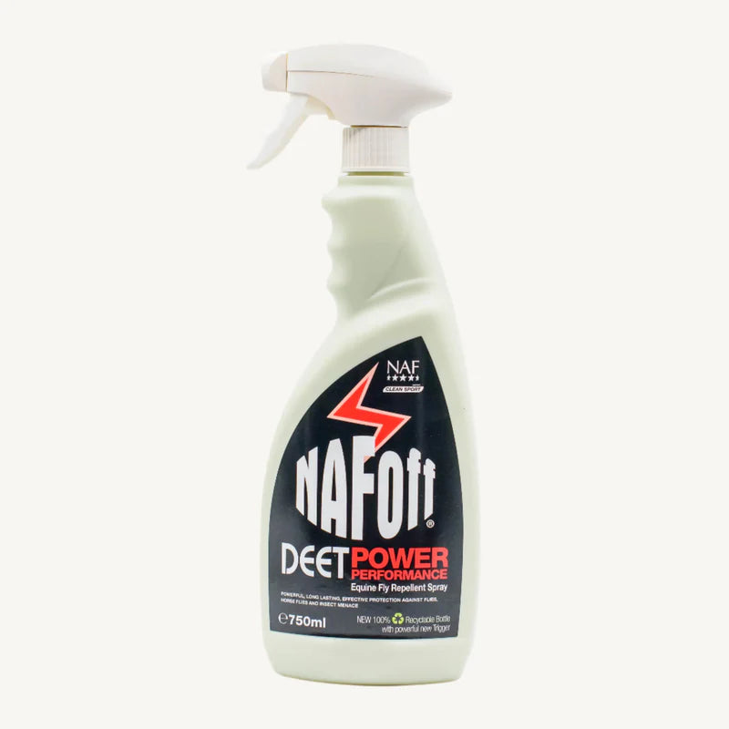 NAF Off DEET Power Performance fly repellent spray for horses