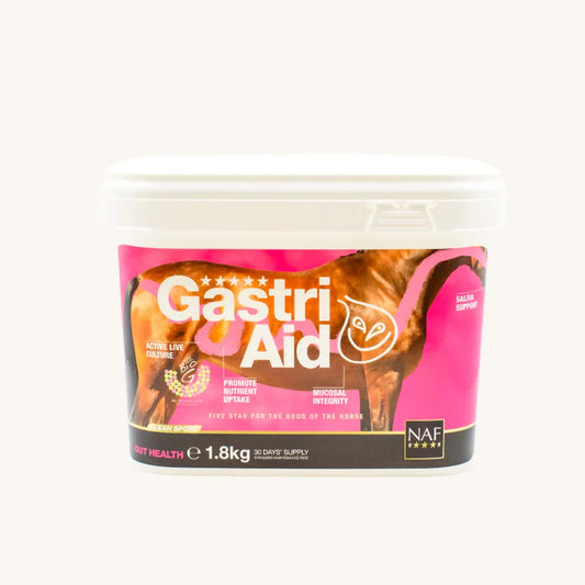 NAF GastriAid 1.8kg tub horse digestive supplement