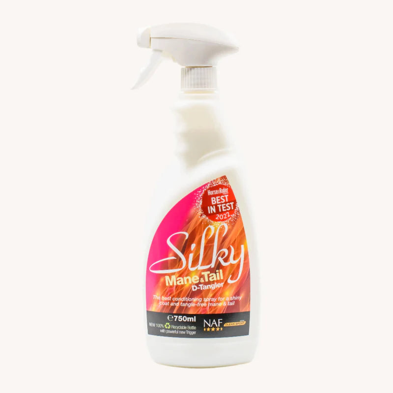 NAF Silky Mane & Tail D-Tangler spray bottle