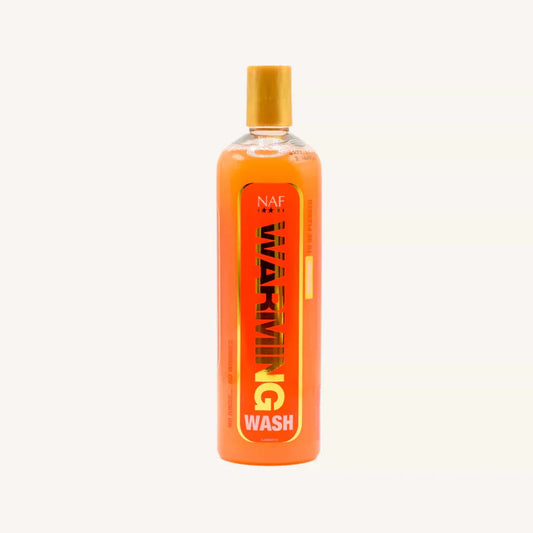 NAF Warming Wash 500ml bottle for horses