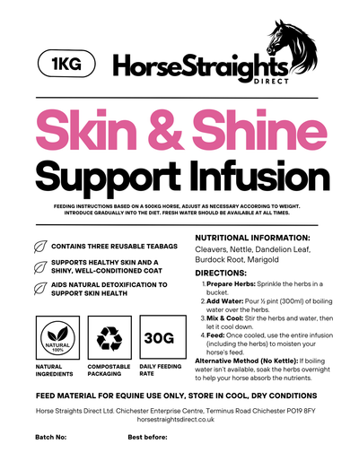 Skin & Shine Support Infusion (Reusable Teabags)