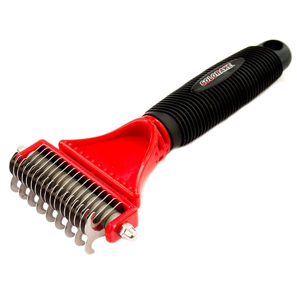 SoloRake grooming tool for horses