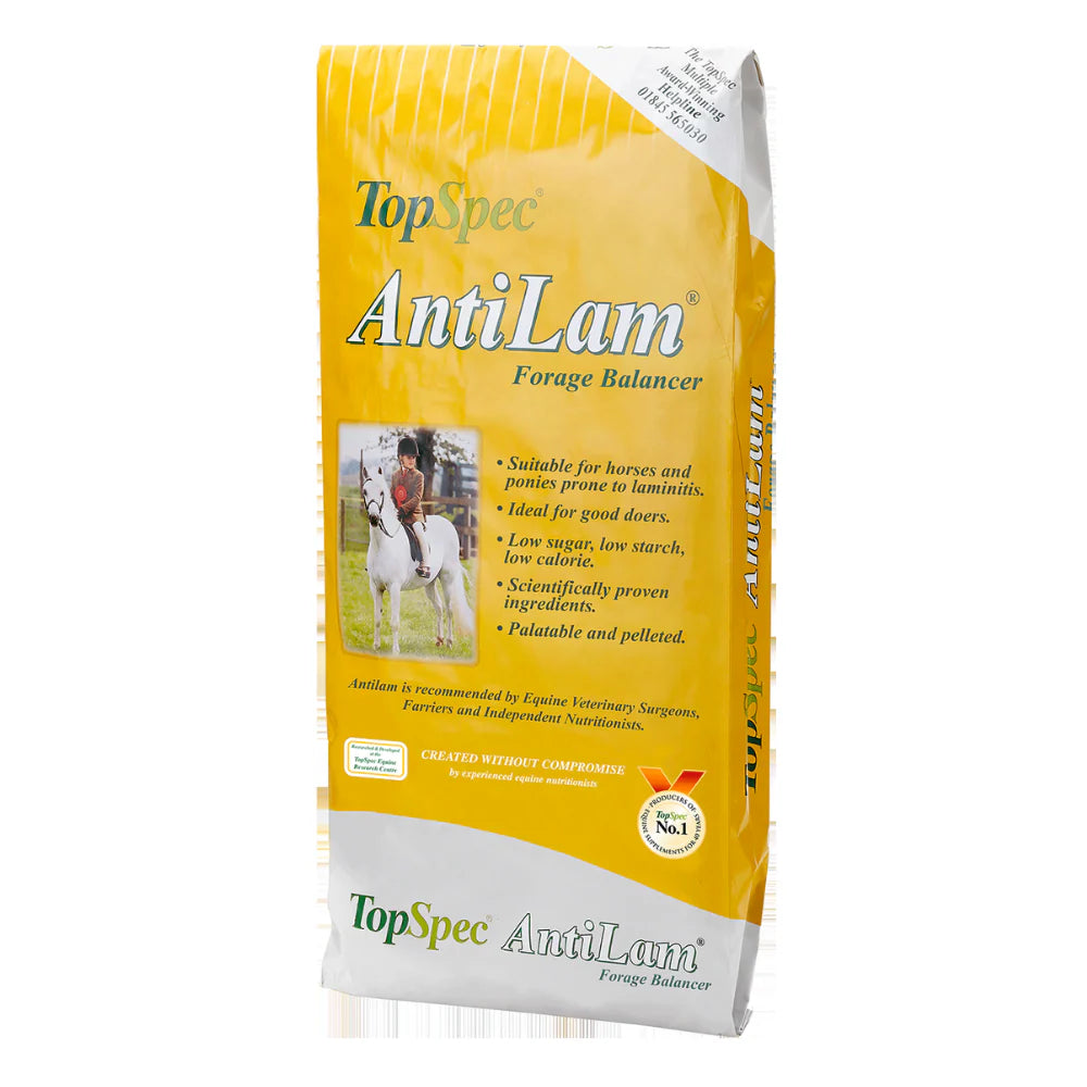 TopSpec AntiLam Forage Balancer 20kg low sugar starch horse feed